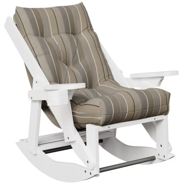 Gladys Outdoor High Back Rocker