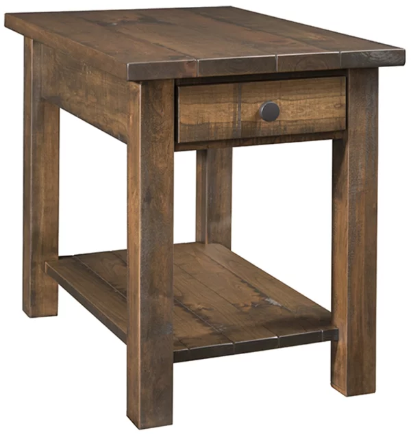 Greer Rustic End Table