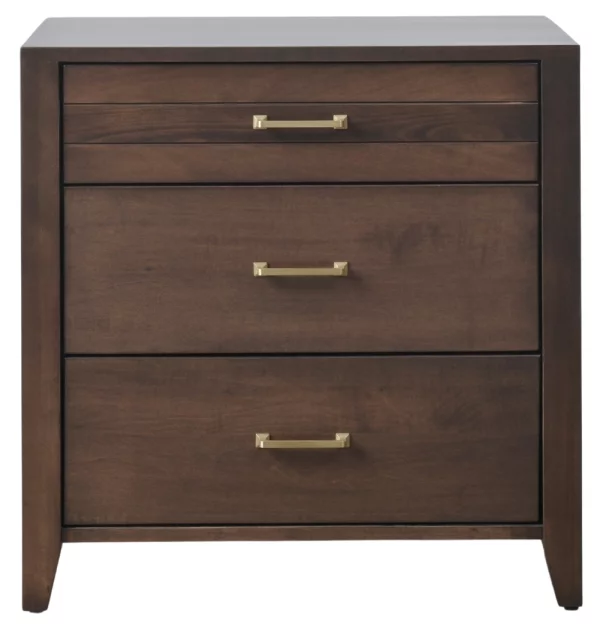 Halstead 3-Drawer Nightstand