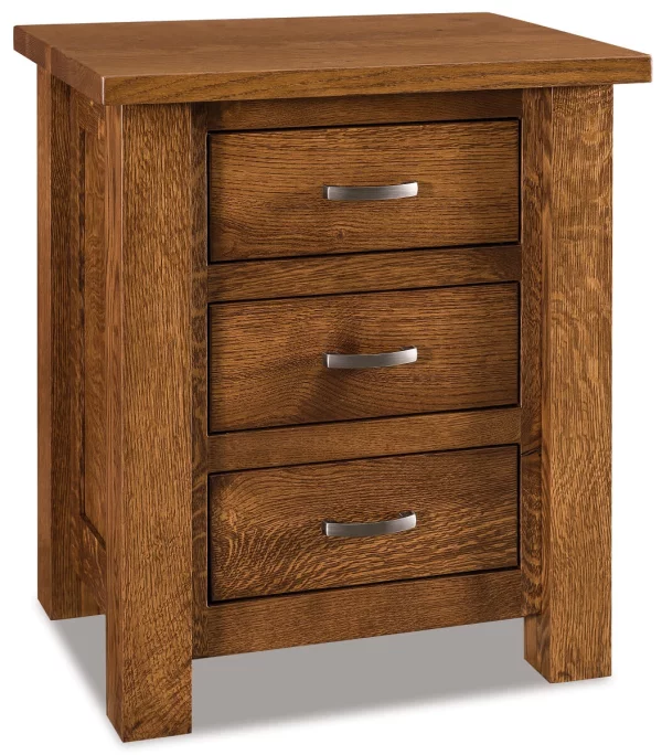 Harper 3-Drawer Nightstand