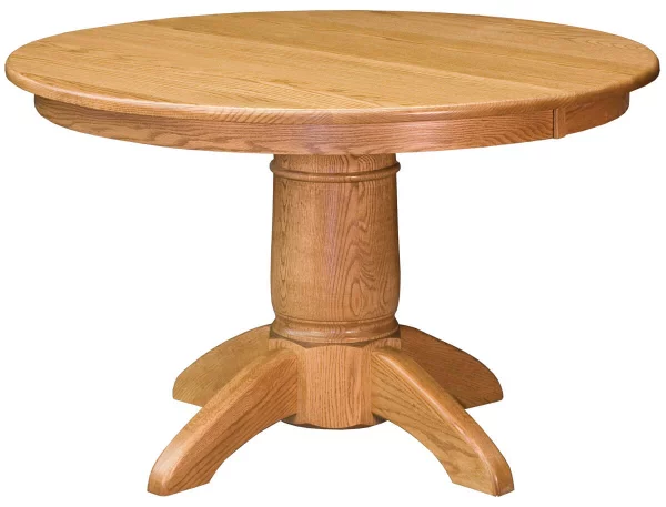 Harper’s Ferry Round Oak Table