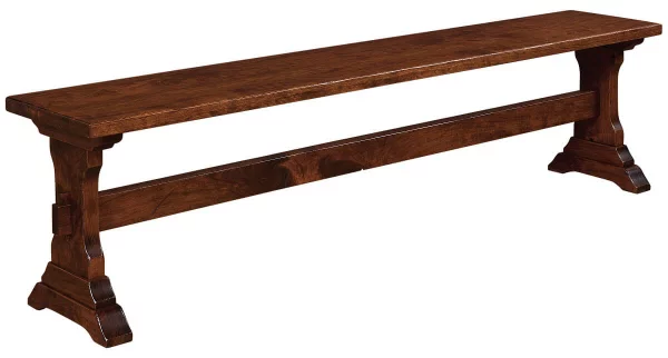 Harrisburg Trestle Dining Bench