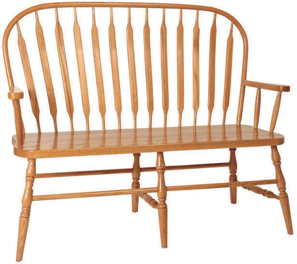 Harrison Paddle Back Bench