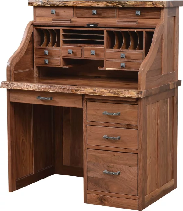 Hermon Small Live Edge Rolltop