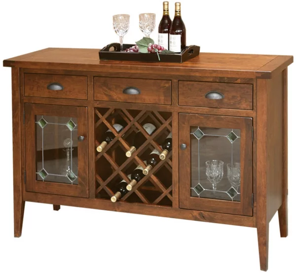 Hotchkiss Rustic Wine Cabinet