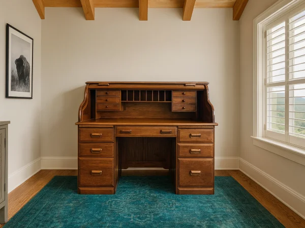 Journalist’s Roll Top Desk