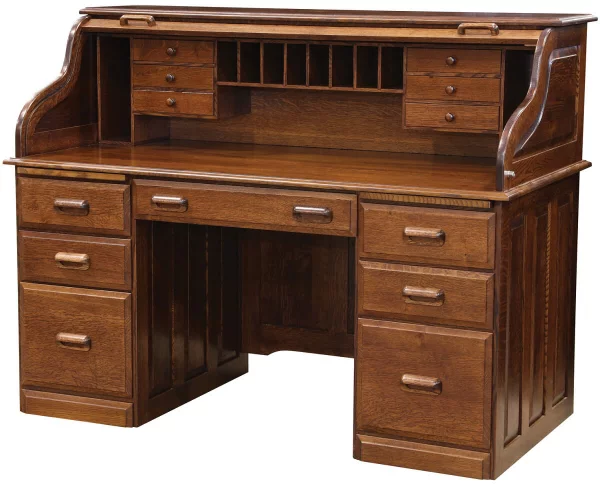 Journalist’s Roll Top Desk