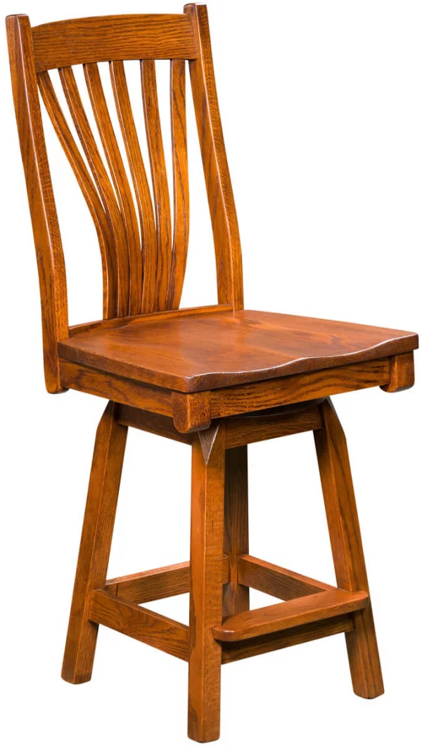 La Fleur Swivel Bar Chair