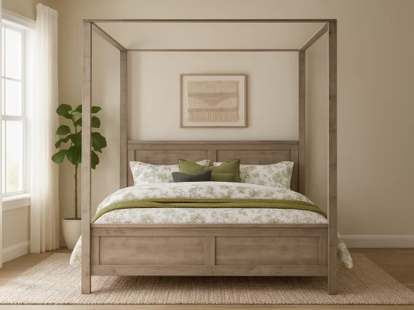 Laplace Modern Canopy Bed