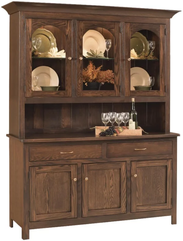 Laramie 3-Door Hutch