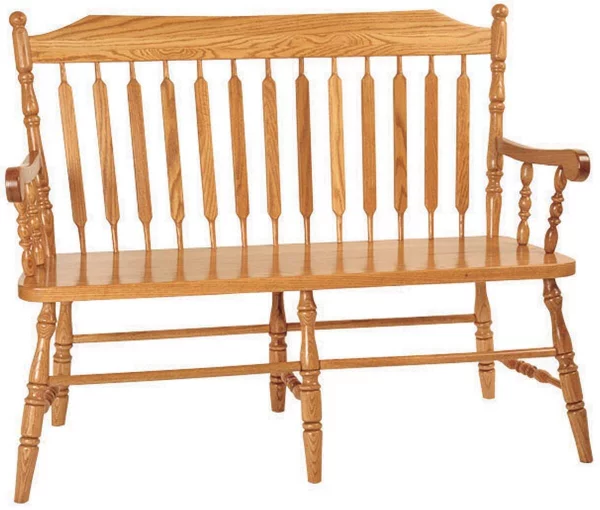 Larkin Paddle Back Bench