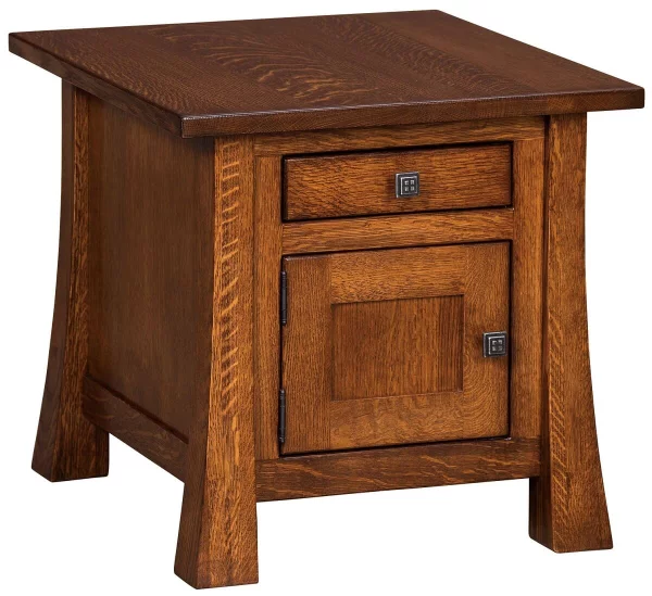 Lassen Cabinet End Table