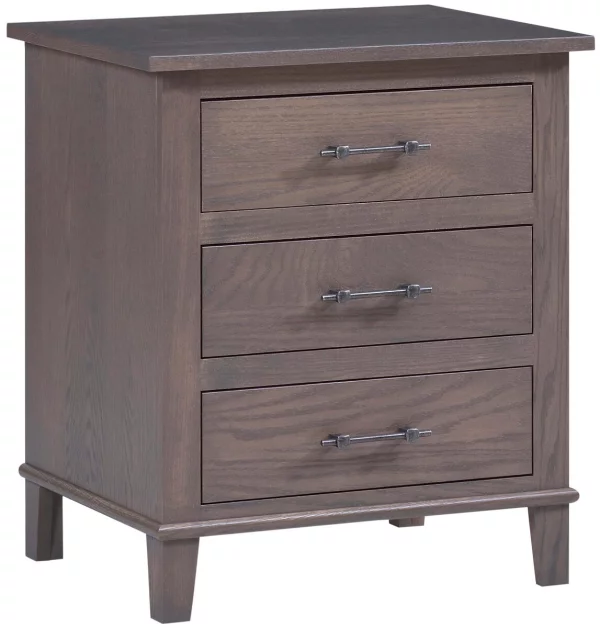 Lyons 3-Drawer Bedside Table