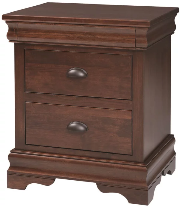 Marseille Nightstand With Hidden Drawer