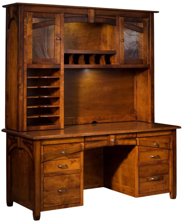 Maxwell Hutch Top Desk