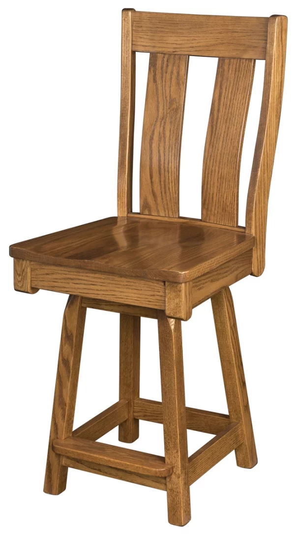 Melania Swivel Bar Chair