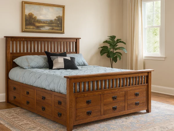 Midvale 12-Drawer Storage Bed
