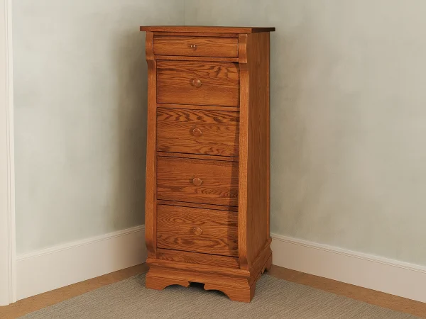 Milwaukee Sleigh 5-Drawer Lingerie Chest