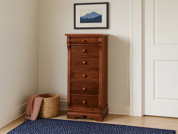 Milwaukee Sleigh 6-Drawer Lingerie Chest