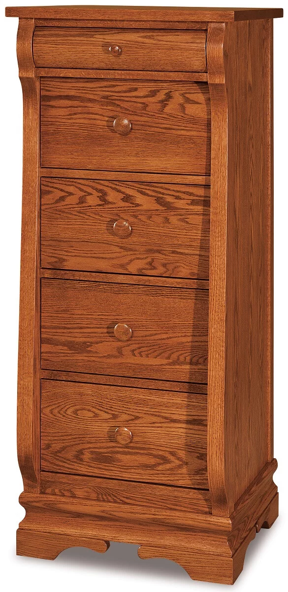 Milwaukee Sleigh 5-Drawer Lingerie Chest
