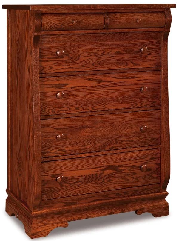 Milwaukee Sleigh 6-Drawer Chest