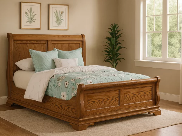 Milwaukee Sleigh Bed