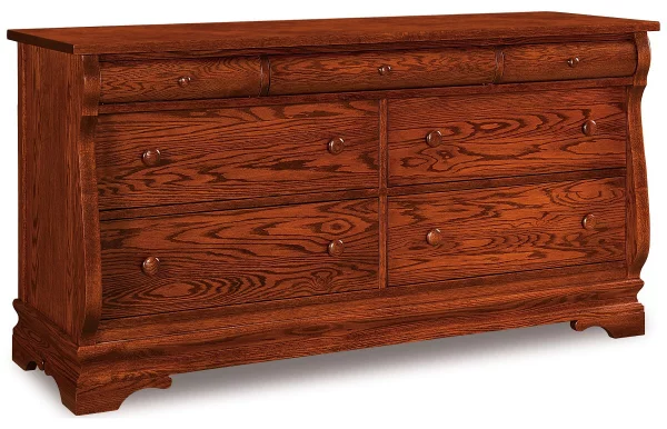 Milwaukee Sleigh Dresser