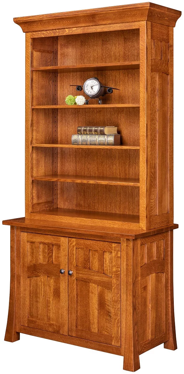 Mission Canyon 2-Door Bookshelf