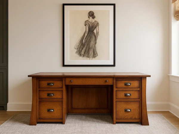 Mission Canyon Executive Desk