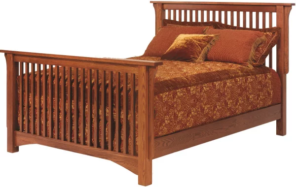 Mission Hills Slat Bed