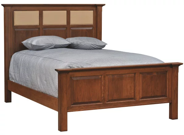 Montgomery Bed With Upholstered Panels