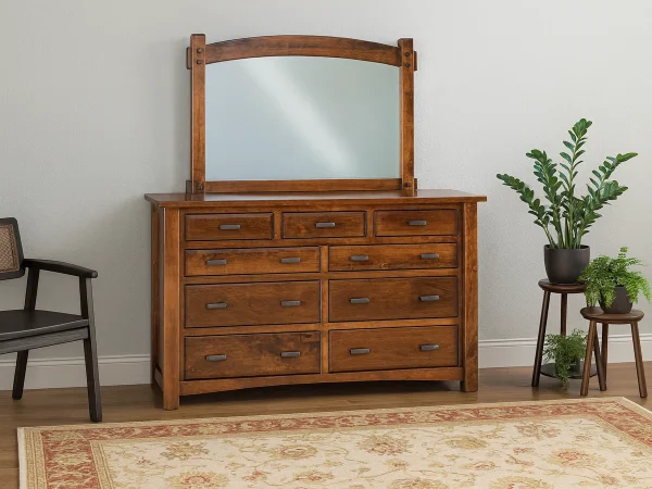 Muskegon Mirrored Dresser