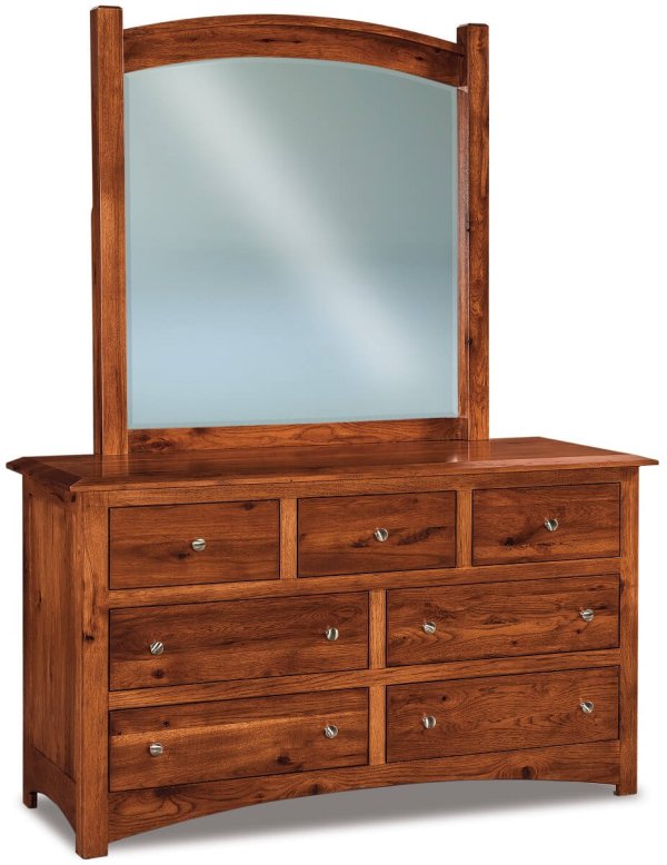 Norway Low Mirror Dresser