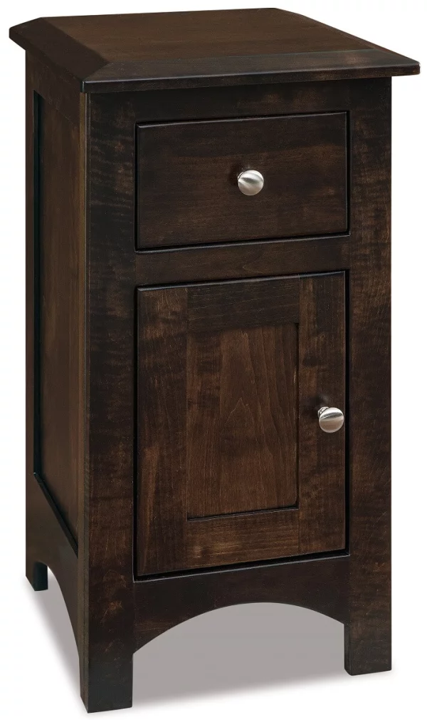 Norway Narrow Door Nightstand
