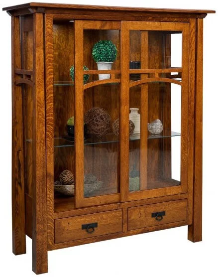 Nuestra Mission Curio Cabinet