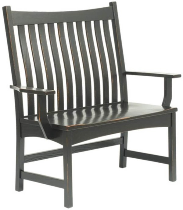 Omaha Mission Dining Bench