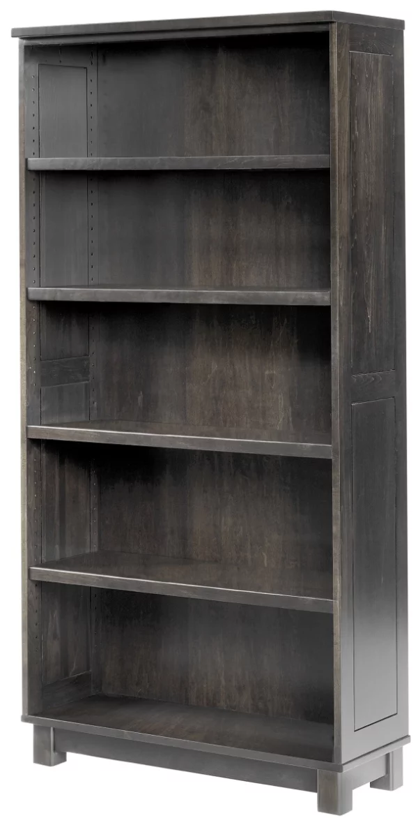 Omega Modern Amish Bookcase