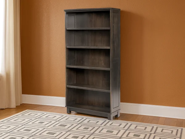 Omega Modern Amish Bookcase