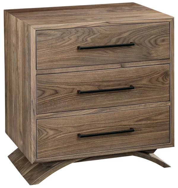 Oviedo 3-Drawer Nightstand