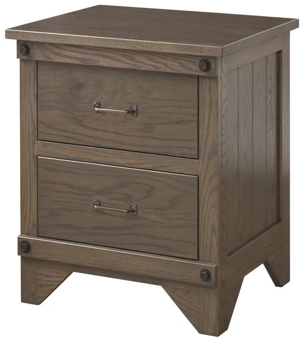 Papillion 2-Drawer Nightstand