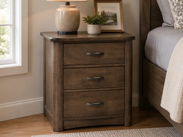 Parkersburg 3-Drawer Nightstand