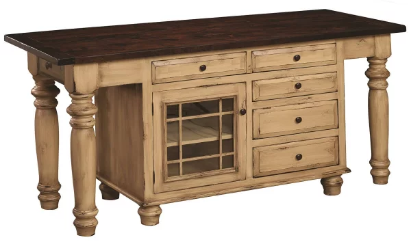 Pistakee Bay Kitchen Island