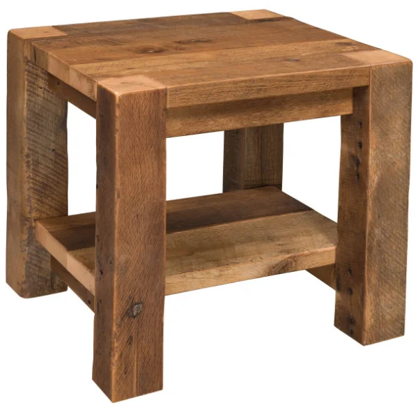 Portland Amish Reclaimed End Table