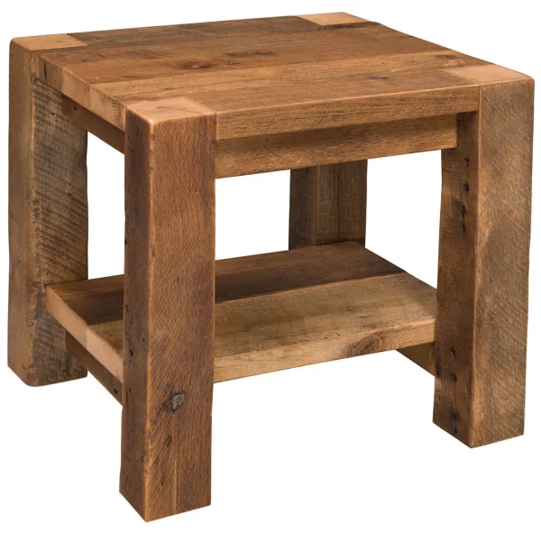 Portland Amish Reclaimed End Table