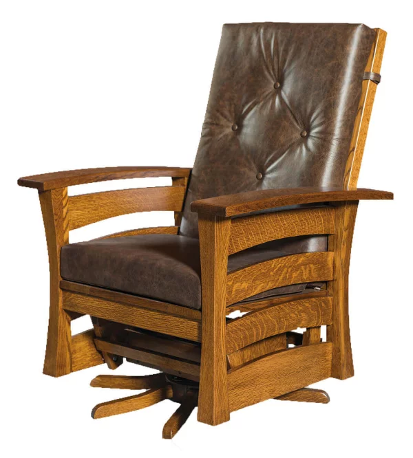Portmagee Amish Swivel Glider