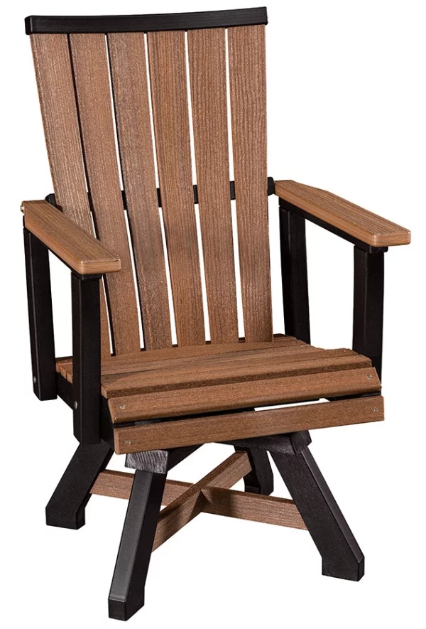 Prentiss Outdoor Swivel Dining Chair