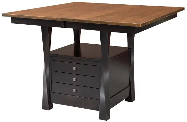 Ricci Butterfly Leaf Cabinet Table