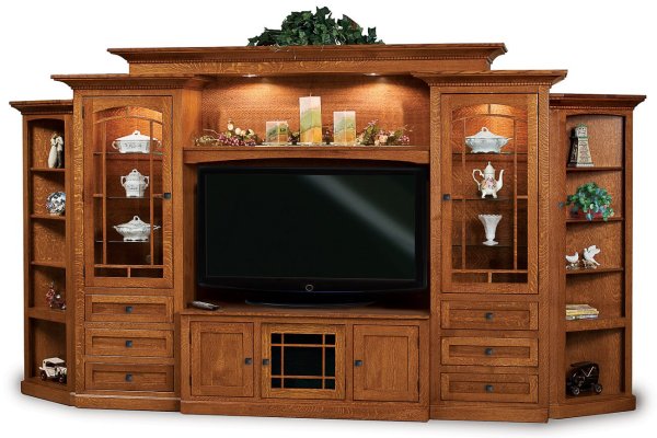 Ridgecrest Large Home Entertainment Center