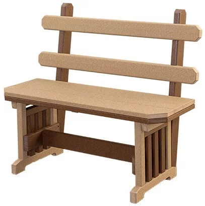 Rio Vista Outdoor Bench with Back
