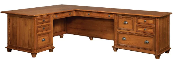 Risley Deluxe L-Shaped Desk